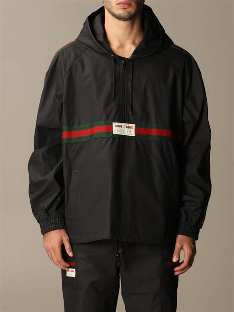 gucci black spray jacket|gucci jacket prices.